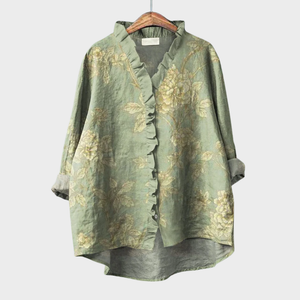 Blusa Oriana · De lino, ligera y veraniega