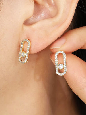 Pendientes Almudena · De brillo elegante