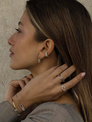 Pendientes Almudena · De brillo elegante