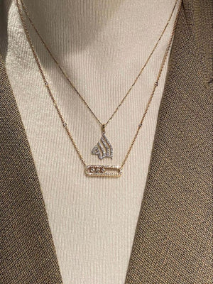 Collar Alejandra · De brillo sutil