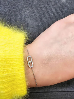 Pulsera Alejandra · De brillo sutil
