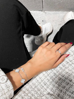 Pulsera Alejandra · De brillo sutil