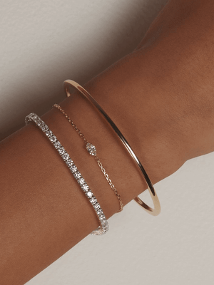 Pulsera Adela · De acabado pulido