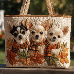 Bolso acolchado · Chihuahua de otoño