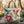 Bolso acolchado - Colibrí y Flores Blancas