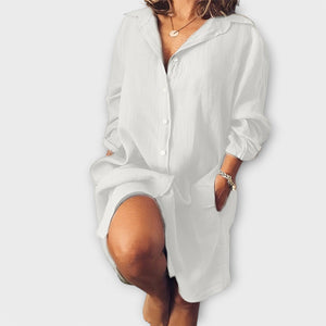 Blusa Nidia · Casual de lino