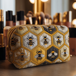 Neceser acolchado · Jardín de Abejas