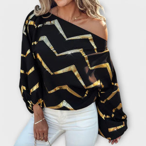 Blusa Faustina · Elegante de primavera
