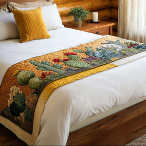 Camino de Cama Acolchado – Jardín de Cactus