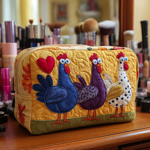 Neceser acolchado · Deleite de Gallinas
