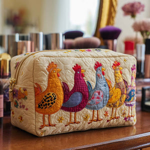 Neceser acolchado · Alegría de Gallinas