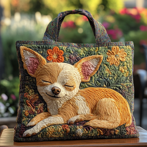 Bolso acolchado · Chihuahua nocturno