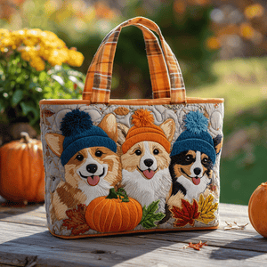 Bolso acolchado · Corgi encantador