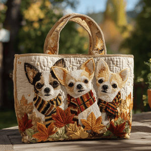 Bolso acolchado · Chihuahua acogedor