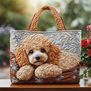 Bolso acolchado · Caniche encantador
