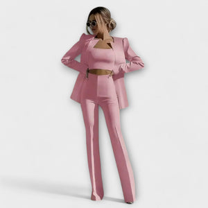 Conjunto Tecla · Elegante de tres piezas