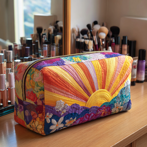 Neceser acolchado · Amanecer Floral