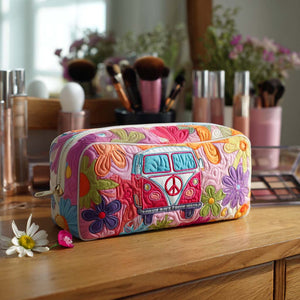 Neceser acolchado · Viaje Floral Psicodélico