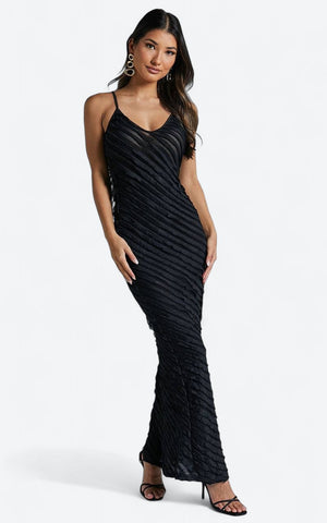 Solvi | Elegante vestido preto