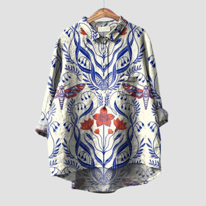 Blusa Eudora · Estilo de alta costura