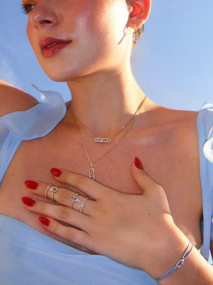 Collar Alejandra · De brillo sutil