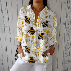 Camisa Querubina · Abejas, ligera y cómoda