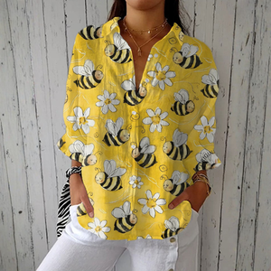 Camisa Quiteria · Abejas con ligereza