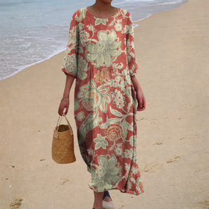 Vestido Casilda · Largo y fluido