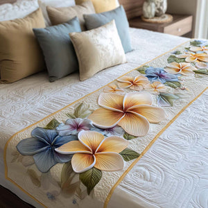 Camino de Cama Acolchado – Jardín de Plumerias