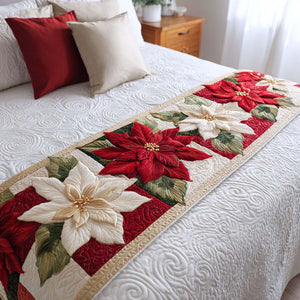 Camino de Cama Acolchado – Magia de Navidad