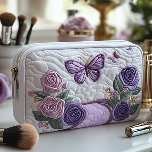 Neceser acolchado · Elegancia Púrpura