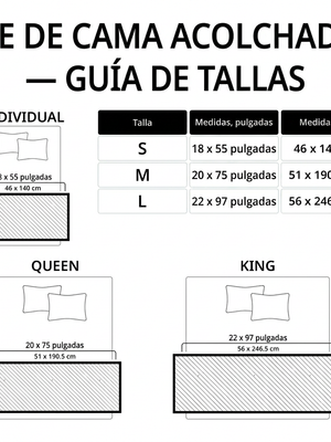 Guía de tallas