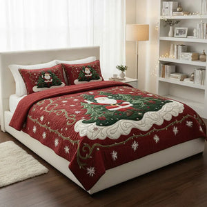 Colcha Acolchada 3 Piezas — Taller de Papá Noel