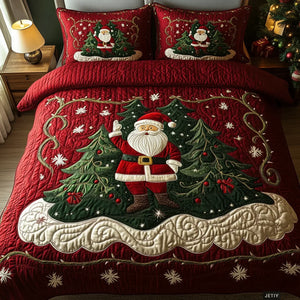 Colcha Acolchada 3 Piezas — Taller de Papá Noel