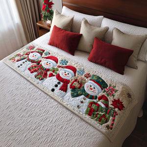 Camino de Cama Acolchado – Sonrisas de Nieve
