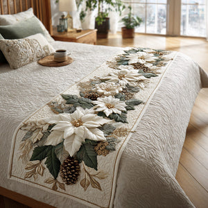 Camino de Cama Acolchado – Esplendor Nevado