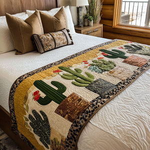 Camino de Cama Acolchado – Jardín de Cactus