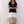 Vestido Eugenia · Midi bicolor con escote en V