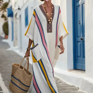 Vestido Liliana · Maxi con escote en V