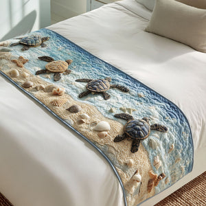 Camino de Cama Acolchado – Tortugas Marinas