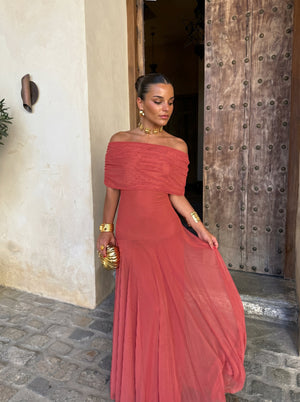Vestido Giralda · Largo en tres tonos de edición limitada