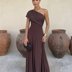 Vestido Giralda · Largo en tres tonos de edición limitada