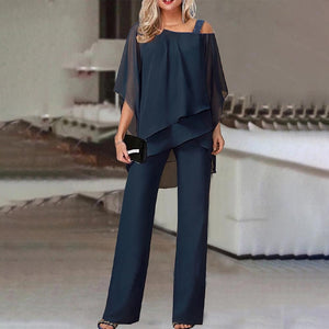 Conjunto Abril · Elegancia atemporal hombros al aire
