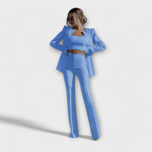 Conjunto Tecla · Elegante de tres piezas