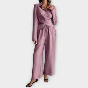 Conjunto Ámbar · Elegante de dos piezas