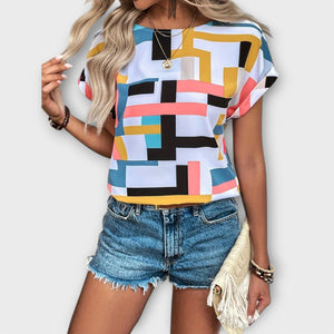 Blusa Eliana · De manga corta