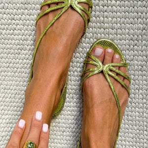 Sandalias Doradas