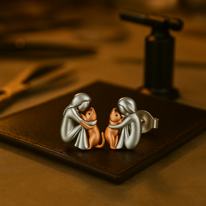 Pendientes Amparo · Aros atemporales