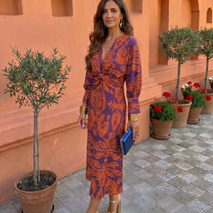 Vestido Sevilla · Midi estampado en cuatro colores