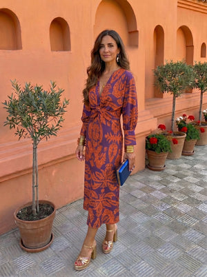 Vestido Sevilla · Midi estampado en cuatro colores
